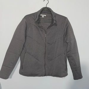 NWT Three dots heather thyme quilted jacket size medium